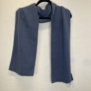 Time And Tru TT Coordinate Insignia Blue Scarf One Size New With Tags, Winter